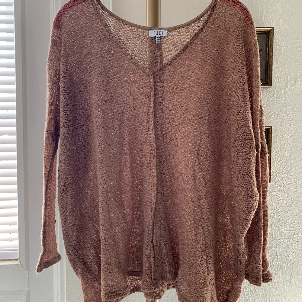 Light Tan Sweater - Size M